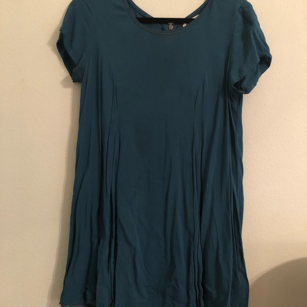 teal blue tunic